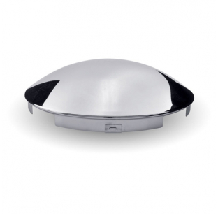 BESTfit Chrome Steel 4 Notch Hubcap