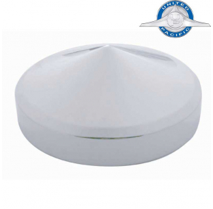 Pointed Chrome Horn Covers in 3 Sizes with 4 Welded Snap-In Clips for Mounting - Fits Most Truck Models