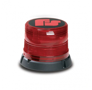 UltraStar Red LED Short Dome Beacon Light - High Visibility Emergency Signal