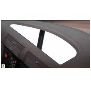 2008+ Freightliner Cascadia Center Dash Trim by Roadworks - Fits Center Dash