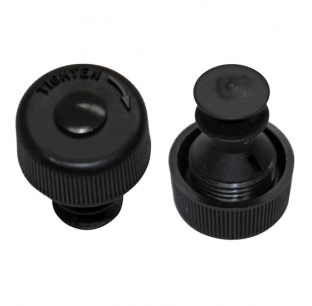 Automann USA Power Steering Reservoir Cap Replaces 12460, NMCQ347367, Q347367 For Freightliner, Kenworth & Peterbilt...