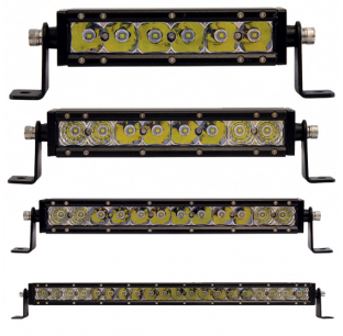 High Powered Single Row LED Light Bar for Enhanced Visibility