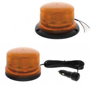 8 LED High Powered Low Profile Beacon Light for Vehicles
