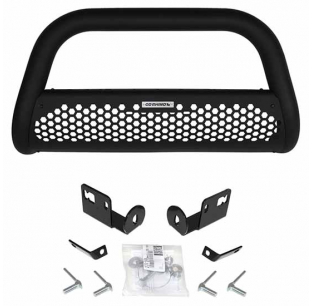 Textured Black Steel Universal RC2 LR 3 Inch Central Mount Grille Guard - Universal
