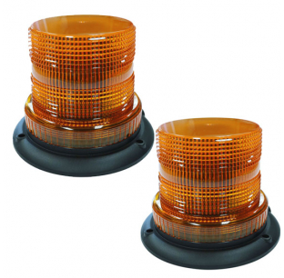LED Amber Micro-Strobe Light - Compact, Bright, and Efficient for Safety and Visibility