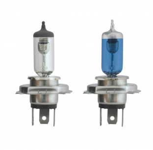 H4 Halogen Headlight Bulb - High Performance, Fits Most Vehicles