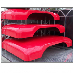 Fibertech Unibuilt Ultra Cab to Flat Top Sleeper Roof Cap Conversion Kit - 36, 48, 63 Inch Models - Ready to Install, Gel-Coated Finish