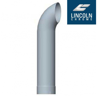 Lincoln 96 Inch Tall Curved Top Stack | 6 Inch Diameter | Expanded and Slotted End