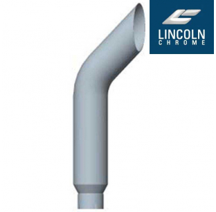 Lincoln 108 Inch Bull Horn Top Stack, 6 to 5 Inch Diameter, Expanded & Slotted End, Truck Freight Shipping