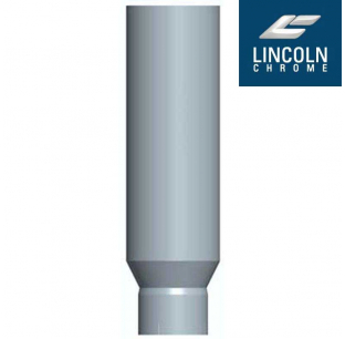 Lincoln 108 Inch Flat Top Stack - 6 to 5 Inch Diameter, Expanded & Slotted End, Truck Freight Shipping