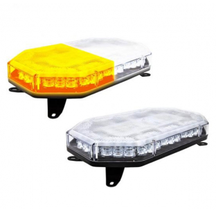 14 Inch Emergency Mini Warning Bar - Compact, High Visibility, Ideal for Vehicles