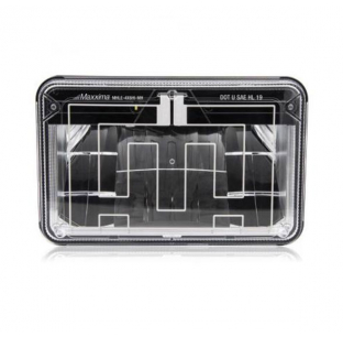 4x6 Inch LED Lamp with MaxxHeat Heated Lens for Enhanced Visibility