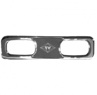 Chrome Passenger Side Dashboard Vent Trim Panel for 2006+ Peterbilt