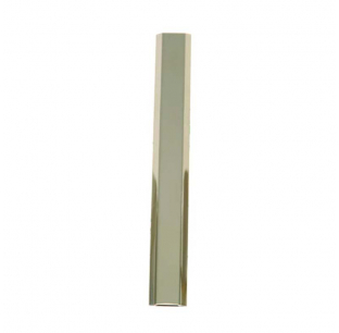 Stainless Steel Vertical Dashboard Panel Molding Trim - Smooth Finish