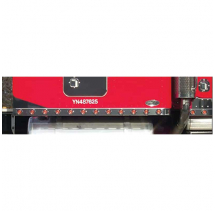 Peterbilt Sleeper Extension Panel 36 , 48 , 63 w/ 3.5 Face - Roadworks - Multiple Light Options