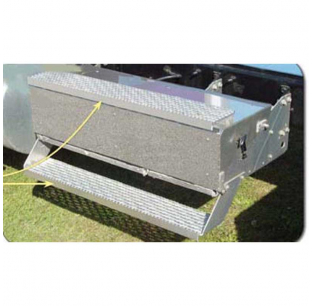 International Battery or Tool Box Step Edge Trim - 43x1.63 Inches - ROADWORKS