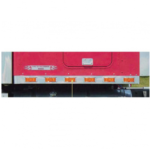 International 40 Inch Pro Sleeper Panels for 1996+ Trucks - Super 21 Lights