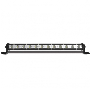 12 Inch Single Row Spot/Flood Work Light Bar, 2520 Lumens, High-Performance LED Lighting