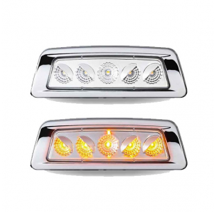 Kenworth T680, T700, T880, W990 Turn and Marker Fender Lights - High-Quality Fit
