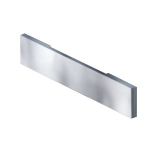 Peterbilt 389 22 Chrome Plated Carbon Steel Box End Bumper - Standard Mount