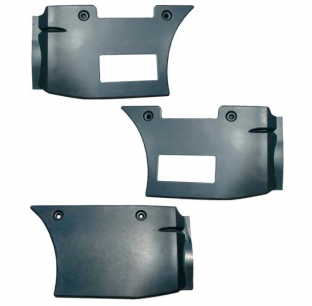 BESTfit Fiberglass Rear Fairing For Kenworth T600 AeroCab With Step Cutout