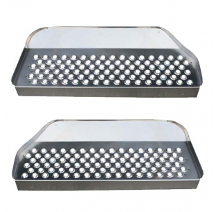 BESTfit Aluminum Fairing Driver Side Step Upper With Fuel Hole For Kenworth T600 AeroCab