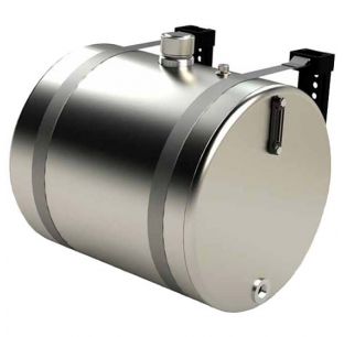 BESTfit 50 Gallon Round Hydraulic Tank Kit With Filler Breather Cap, Strainer