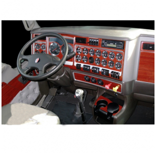 Freightliner M2 3 Piece Premium Dash Kit Overlay Multiple Color Options