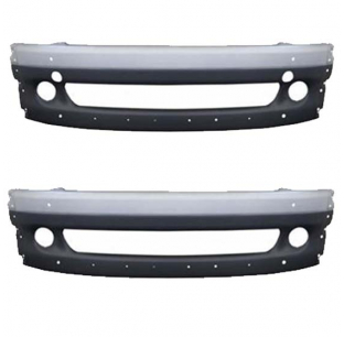 Freightliner Silver Center Bumper for Columbia 112/120 2002-2010 and 120 Glider 2002-2011
