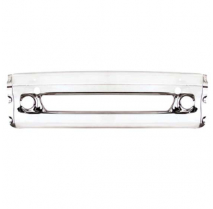 Freightliner Chrome Plated Steel Center Bumper with Tow Hole for Columbia 112/120 (2001-2010) and 120 Glider (2001-2017)