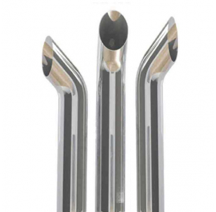 8 to 5 Inch Plain End Ozzie Curve Top Stack, Fits 84 Inches High