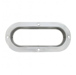 Durable Stainless Steel Flange Mount Rim - Easy to Clean and Install