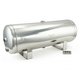 Stainless Steel Black Widow 5 Gallon 6 Port Air Tank