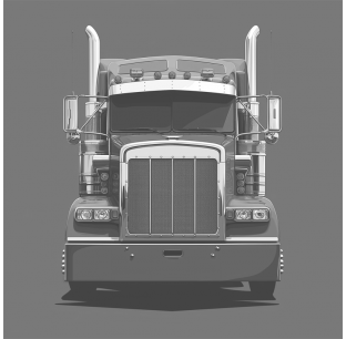 Loadshare Steer Axle Air Ride Upgrade Kit For Peterbilt 365/367/386/388/389