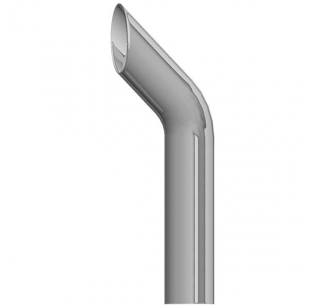 44 Inch Bullhorn Top Stack, 8 Inch OD, Plain End, Lincoln, 44 Inch Tall