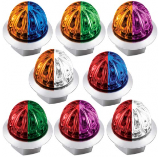 Buy 4 LED Dual Function Mini Watermelon Clearance & Marker Lights