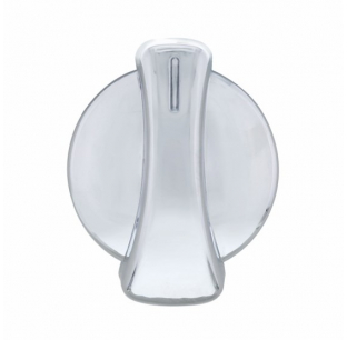 Chrome Western Star A/C Control Knob - Fits Western Star Trucks - High-Quality Chrome Finish