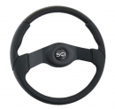 *CLOSEOUT* Ranger 18 Inch Two-Spoke Black Steering Wheel