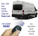 Ford 2013-2020 Transit Full Size Cargo Safe With Power Deadbolt Lock