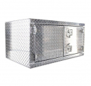 48 Inch Wide Standard T-Handle Checkerplate Aluminum Toolbox