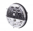 7 Inch Diameter Heated LED Headlight