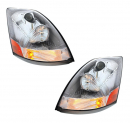 Volvo VN Competition Series Chrome Headlight 