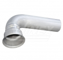 Freightliner 15.59 Inch Long And 4 Inch Diameter Replacement Exhaust Pipe For OE 04-27745-000 And 04-30676-000
