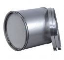 Alt text: "12.68 Inch Cummins ISM Diesel Particulate Filter with 13.15 Inch Diameter"