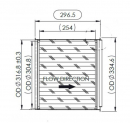 11.68 Inch Cummins ISM Diesel Particulate Filter With 12.47 Inch Diameter