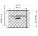 18.35 Inch Navistar MaxxForce 7/DT Diesel Particulate Filter With 11.25 Inch Diameter