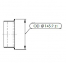 International 14.40 Inch Long And 5.74 Inch Diameter D3S Exhaust Flex