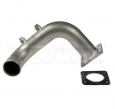 Kenworth W900 1990 To 1995 And 2003 To 2009 Caterpillar Lower Coolant Radiator Pipe