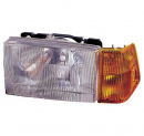 Volvo WIAS Integral Aero Sleeper 1988 To 1997 Head Lamp And Side Marker Lamp Combo Assembly OE 83601-3205 And 83601-3204