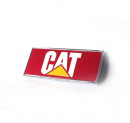 Rectangular Peterbilt Emblem With Caterpillar Logo